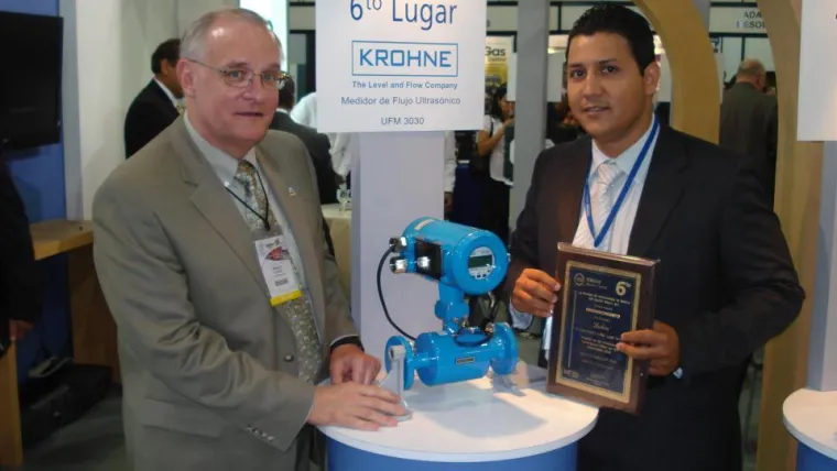 Bild: Biofuel-Award für KROHNE Ultraschall-Messgerät UFM 3030