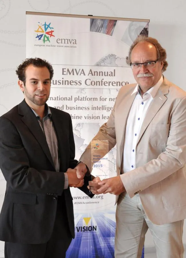 EMVA Young Professional Award for Benjamin Busam