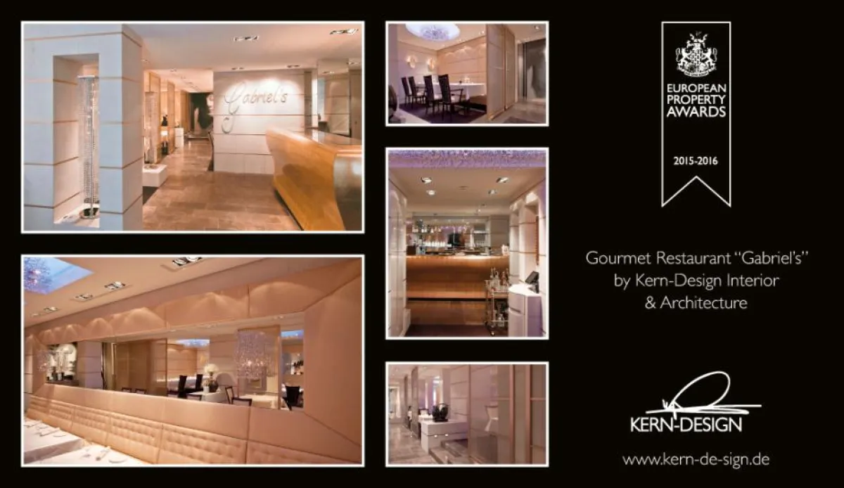 wall of fame with project from kern-design