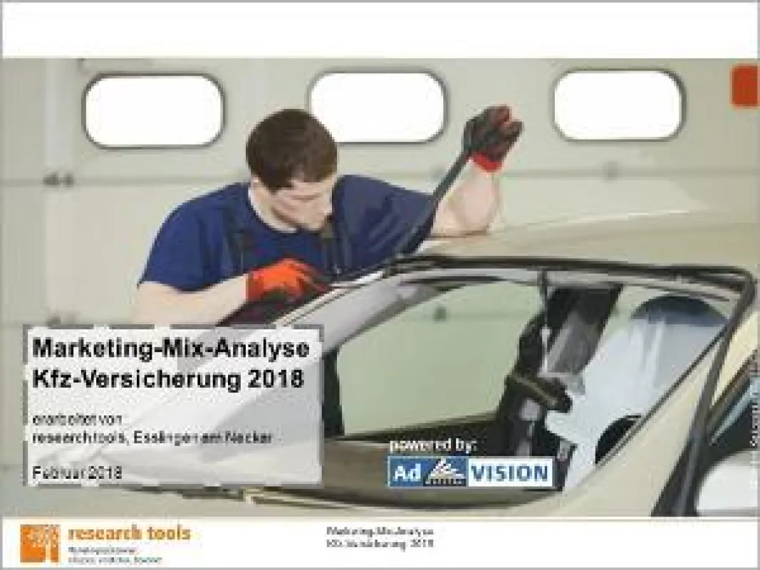 Marketing-Mix-Analyse Kfz-Versicherung 2018