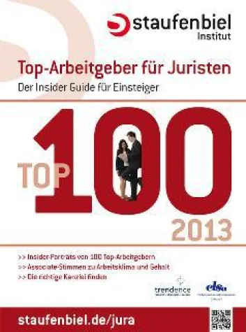 Bild: Zweite Auflage: Top-Arbeitgeber für Juristen