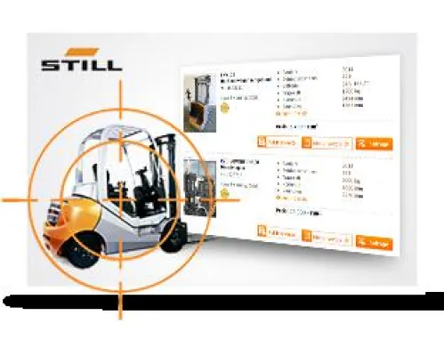 Bild: Digitaler Usability-Facelift der Gebrauchtgerätesuche von STILL