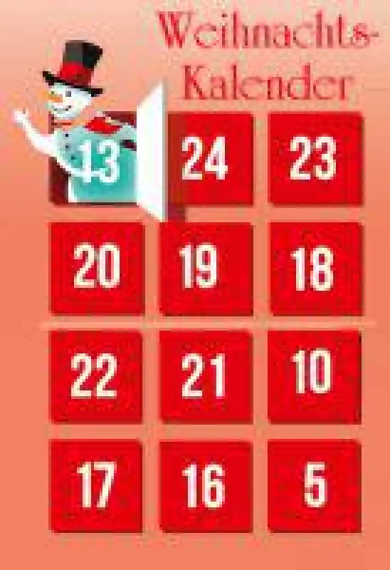 Weihnachtskalender mit vielen Überraschungen. In wenigen Tagen ist es soweit. Dann beginnt der Dezember.