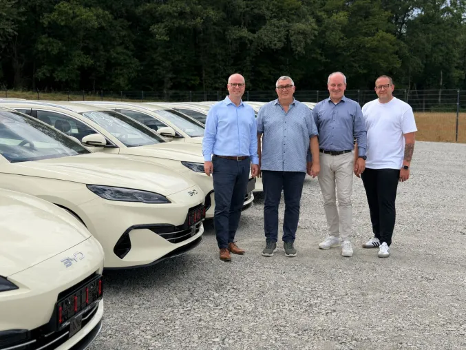 Bild: DIE Transform GmbH bringt BYD SEAL 6 DM-i Touring als Taxi auf die Straße
