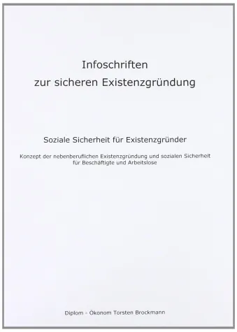 2020 - Existenzgründung aus der Arbeitslosigkeit heraus Bild: 2020 - Existenzgründung aus der Arbeitslosigkeit heraus