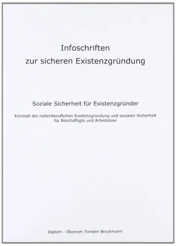 Bild: 2020 - Existenzgründung aus der Arbeitslosigkeit heraus