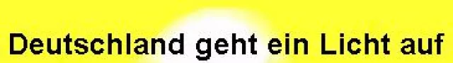 Bild: Lichtaus für den Klimaschutz ist gut - aber noch besser, wenn Deutschland ein Licht aufgeht