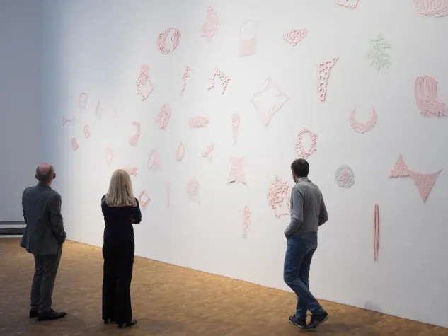 Bild: HANS LANKES in Wien: raumbezogen 01