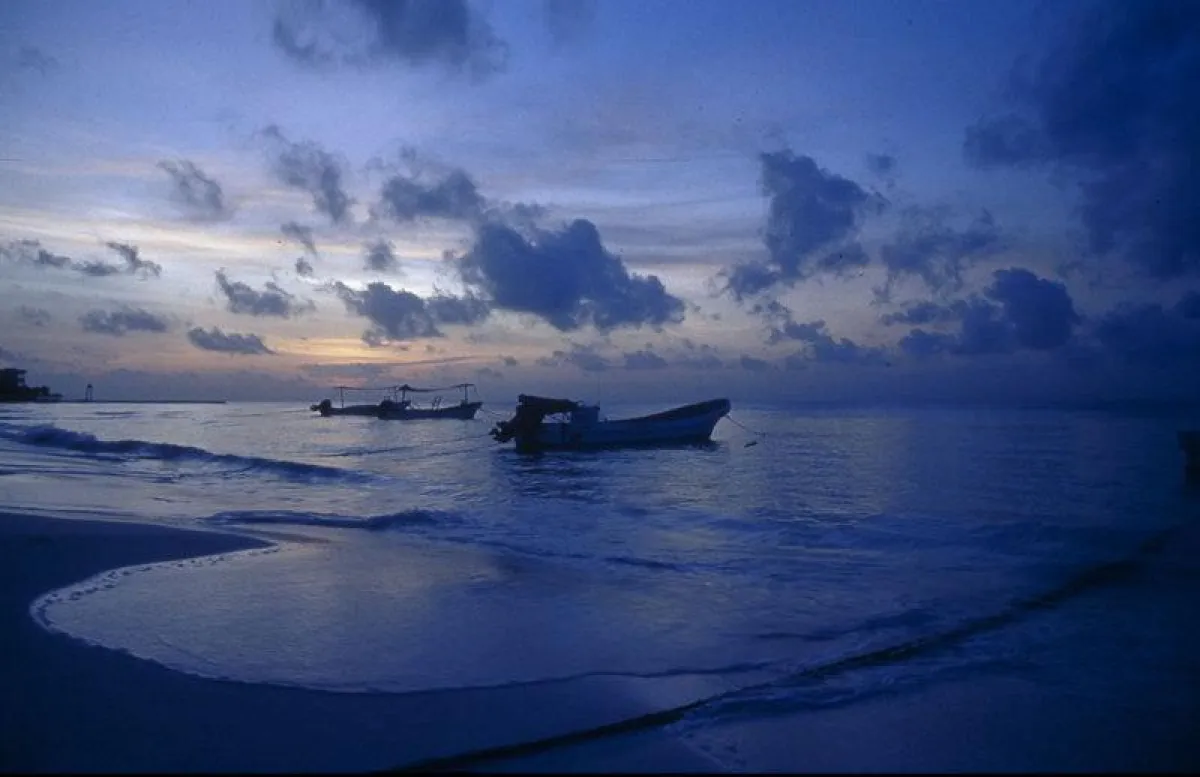 Sonnenuntergang in Playa del Carmen an der Riviera Maya. Urheber: MTB