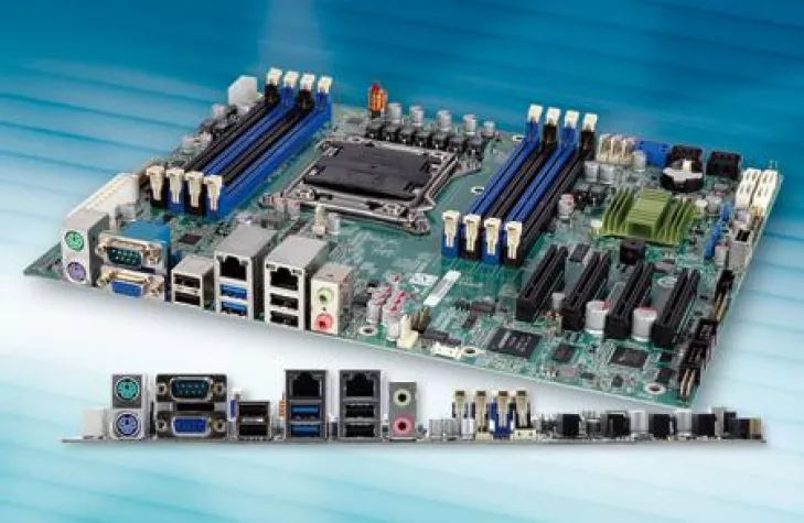 Industrie Motherboard für Xeon® E5 CPUs Bild: Industrie Motherboard für Xeon® E5 CPUs