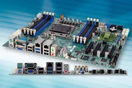 Bild: Industrie Motherboard für Xeon® E5 CPUs