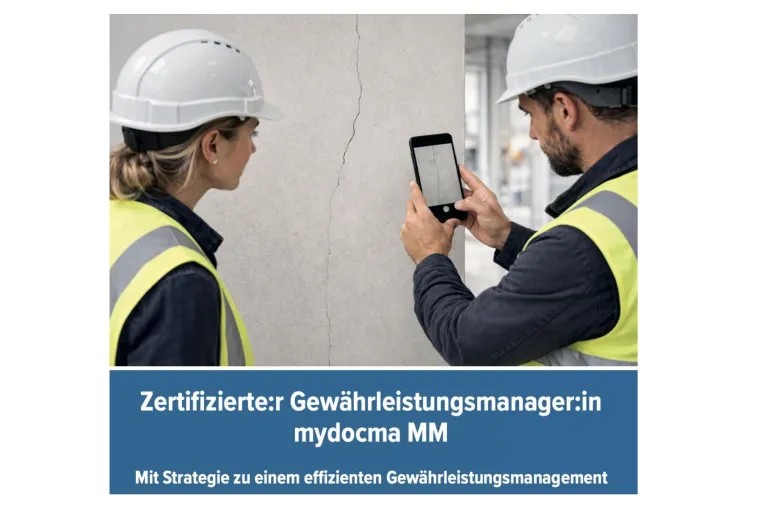 Bild: Gewährleistungsmanagement: Mit Dokumentation Risiken minimieren – BVM Akademie für das Bauwesen®-Lehrgang
