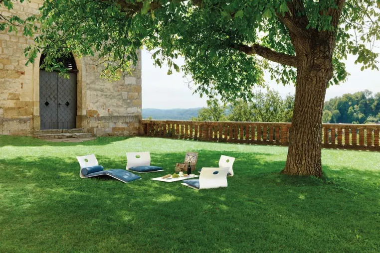 Bild: Auf nach draußen – Der Garten wird zur Wohnung