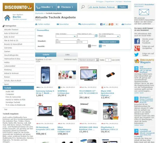 Noch mehr Technik Angebote auf DISCOUNTO.DE Bild: Noch mehr Technik Angebote auf DISCOUNTO.DE