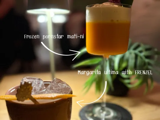 Bild: Margarita Ultima – Düsseldorfs neue Cocktail-Variation mit Likör FRENZEL Grapefruit