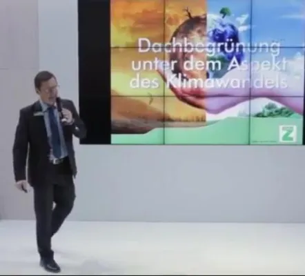 Bild: Mit Dachbegrünung gegen den Klimawandel