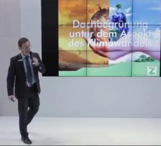 Mit Dachbegrünung gegen den Klimawandel Bild: Mit Dachbegrünung gegen den Klimawandel