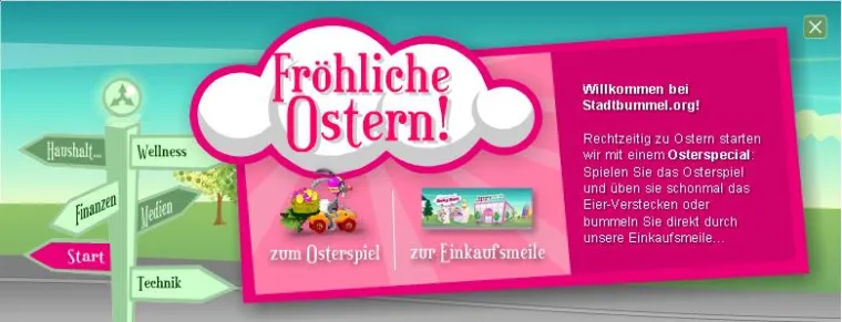 Bild: stadtbummel.de: Einkaufen und Erleben im neuen Design