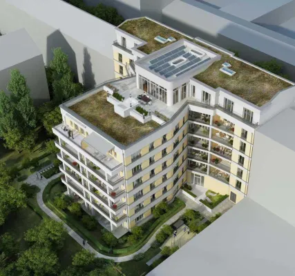 Saubere Energie in der Berliner City West Bild: Saubere Energie in der Berliner City West