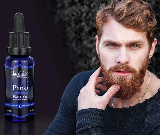dambiro Pino Men Bartöl: Schön geschmeidig Bild: dambiro Pino Men Bartöl: Schön geschmeidig