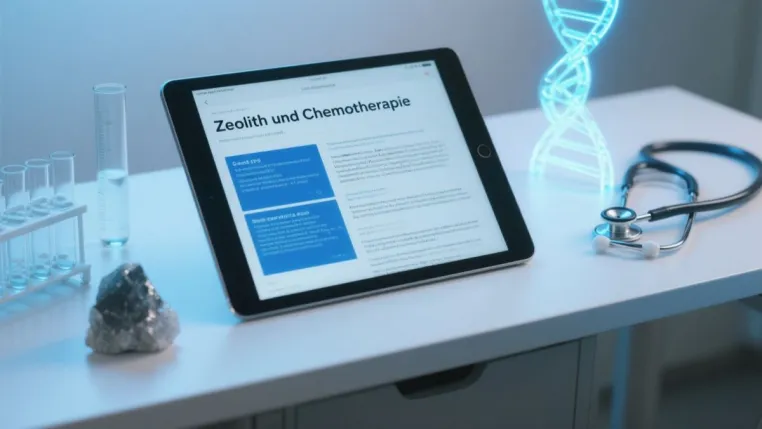 Bild: ZEOLITH WISSEN: Wie PMA-Zeolith helfen kann, eine Chemotherapie besser zu ertragen