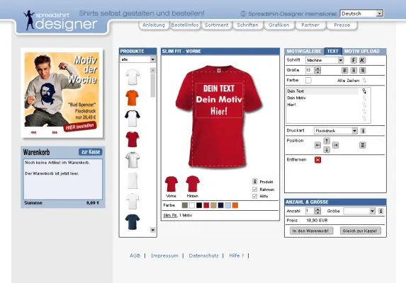 Bild: Spreadshirt GmbH nominiert für den Deutschen Gründerpreis 2005