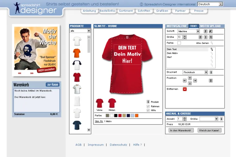 Bild: Spreadshirt GmbH nominiert für den Deutschen Gründerpreis 2005