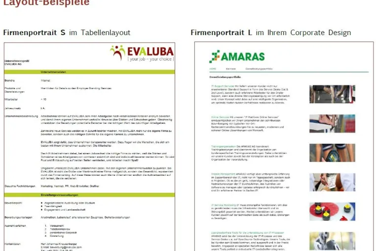 Bild: Vermarktung als attraktiver Arbeitgeber – für jedes Budget.