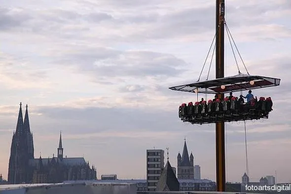 Bild: Schlemmen und Networken über den Dächern Kölns