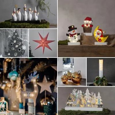 Bild: Lichtideen für Winter und Advent – Lampenwelt.de stellt Weihnachtstrends für 2019 vor