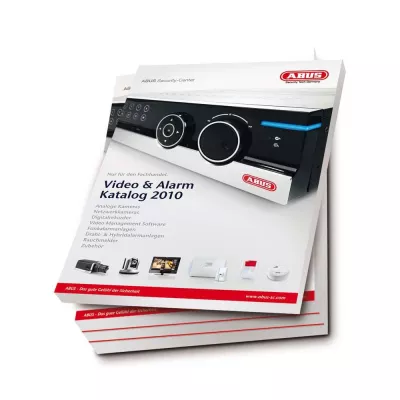 Bild: Er ist da – der neue ABUS Security-Center Video & Alarm-Katalog 2010
