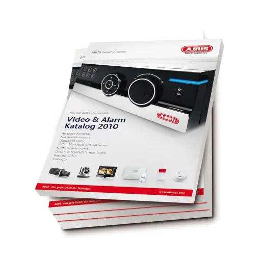 Bild: Er ist da – der neue ABUS Security-Center Video & Alarm-Katalog 2010