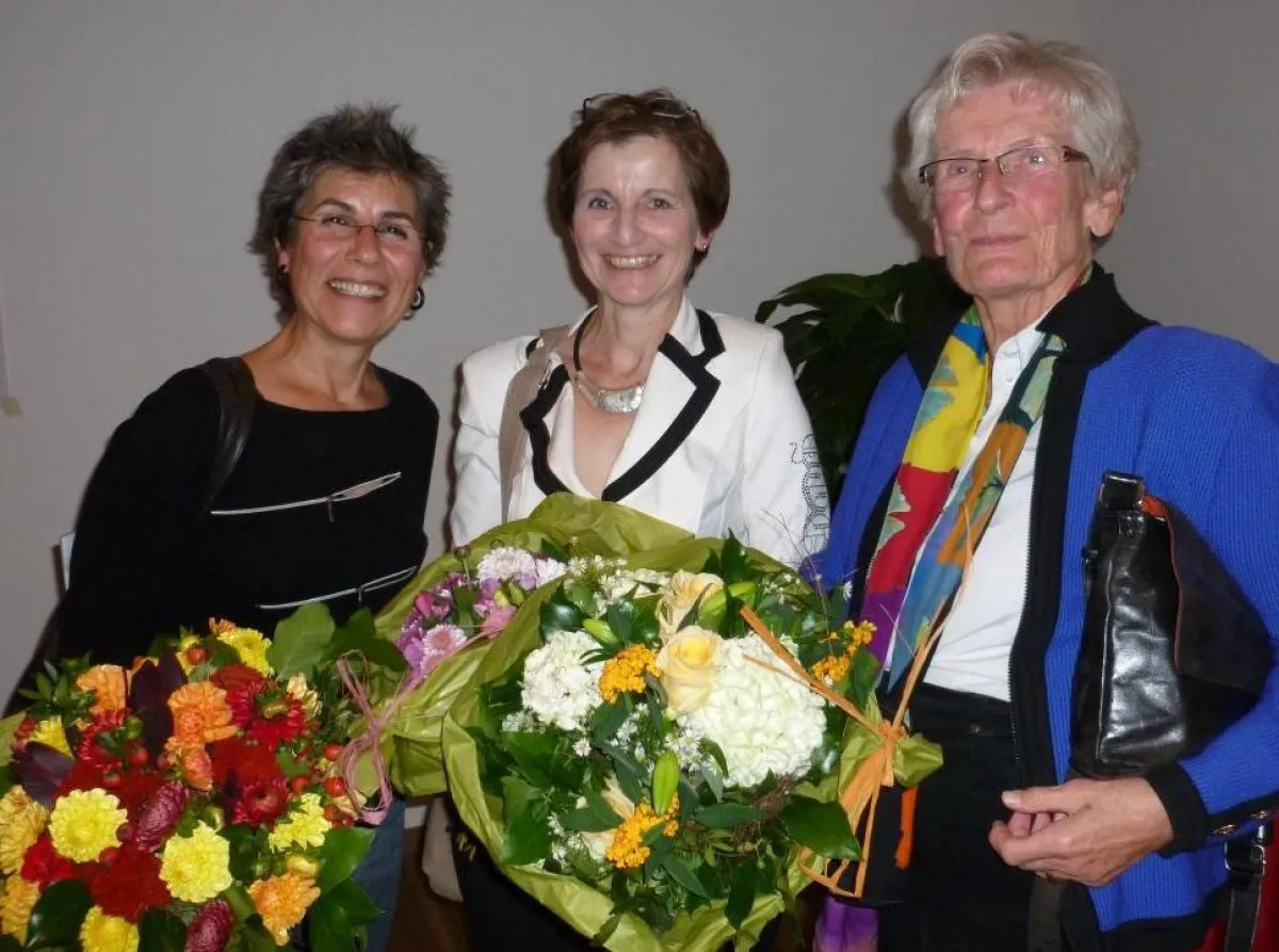 v.l.n.r.: Gülay Keskin, Gabriele Eisner-Just, Dr. med. Ursula Lorenz