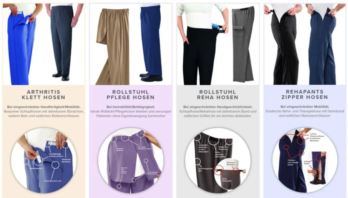 Für jede Situation gibt es die passende Hose!