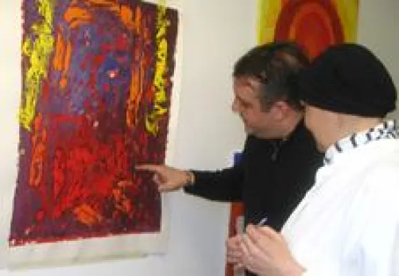 Malstation für Langzeitpatienten an der St. Lukas Klinik, Solingen Bild: Malstation für Langzeitpatienten an der St. Lukas Klinik, Solingen