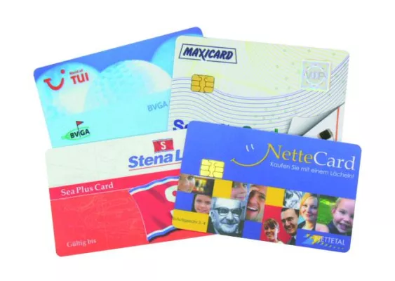 Bild: Plastikkarten nach Wunsch