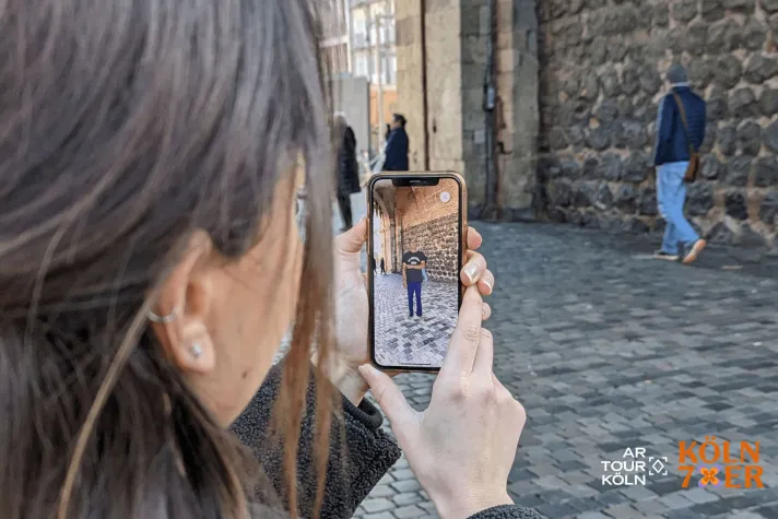 Bild: Augmented Reality "Köln 70er" - Zeitreise in die 70er Jahre 