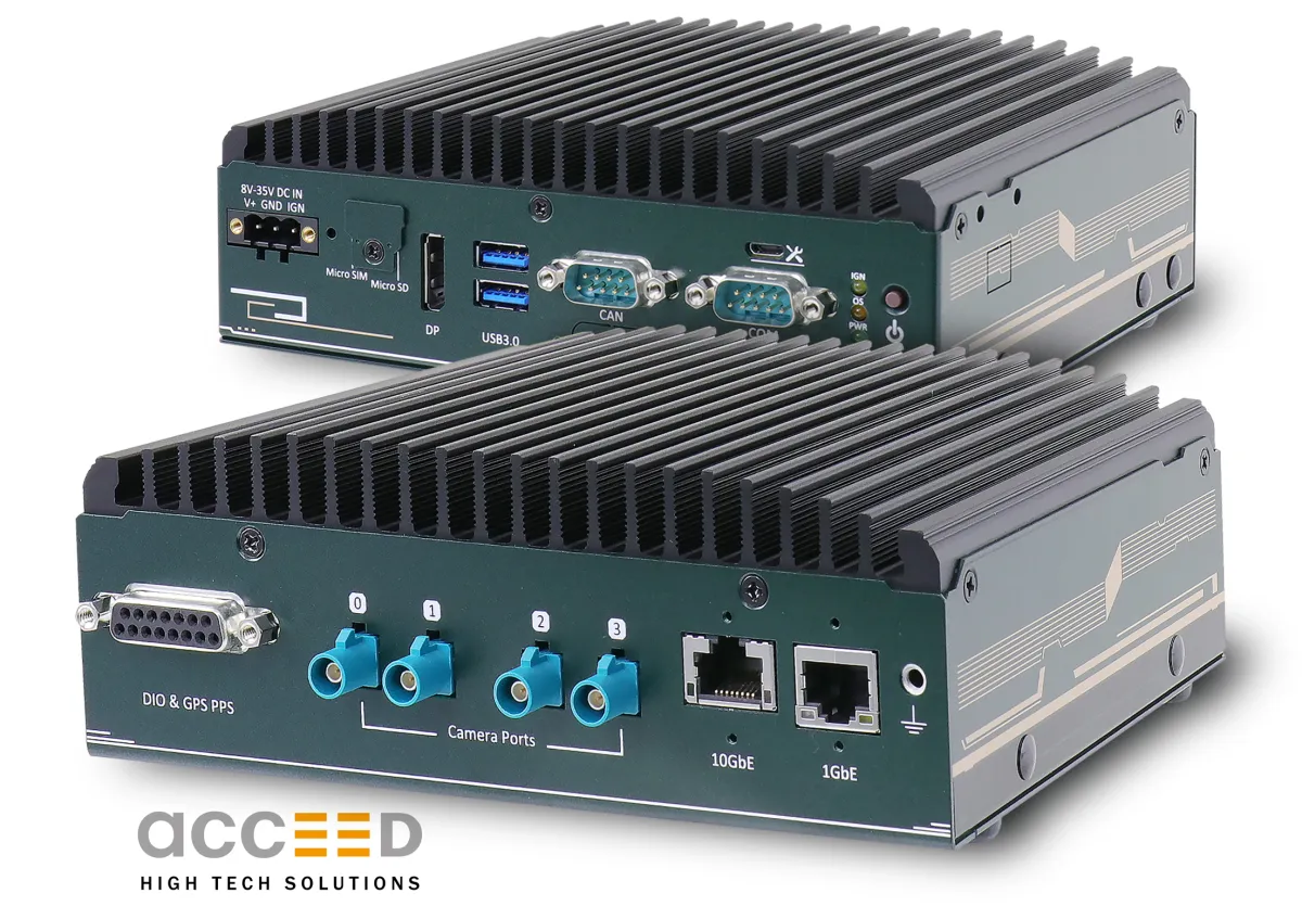 Nvidia-KI-Plattform für vier GMSL2-Kameras NRU-51V+ von Acceed (© Acceed GmbH)