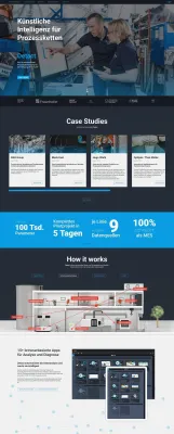 Bild: Neue Website zur KI-gestützten Überwachung von Fertigungsprozessen