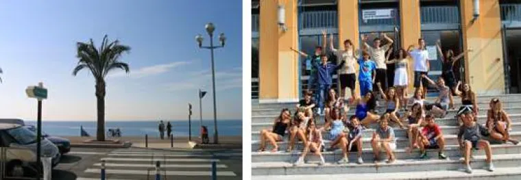 Bild: Nizza - Grossstadtfeeling am Mittelmeer