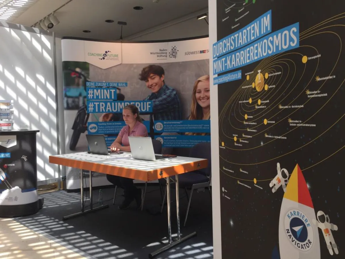 Das Programm COACHING4FUTURE informiert auf der 