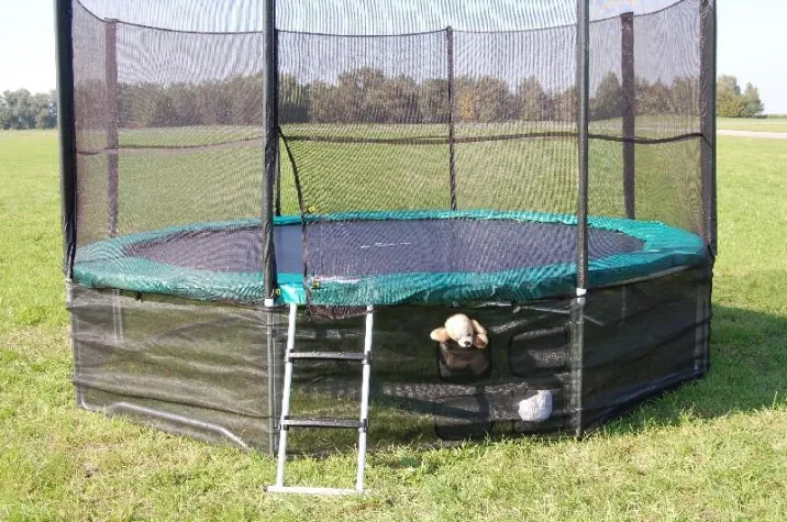 Bild: Sicherer Sprung ins Netz: Jumping Star® optimiert Trampoline mit extra-robusten Netzen