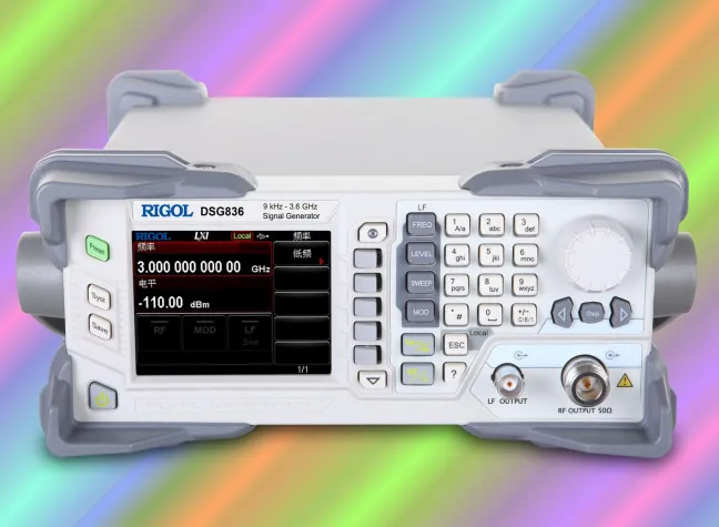 Bild: Zuwachs für die Rigol DSG800-Serie - HF-Signal-Generator mit standardmäßiger IQ-Modulation