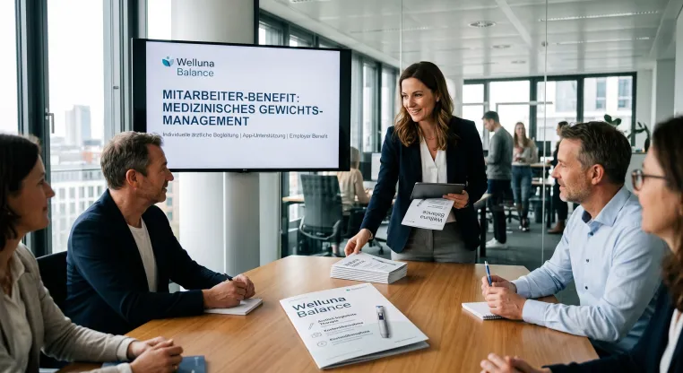 Bild: Abnehmen als Mitarbeiter-Benefit: Welluna bringt GLP-1-Programm für Arbeitgeber nach Deutschland