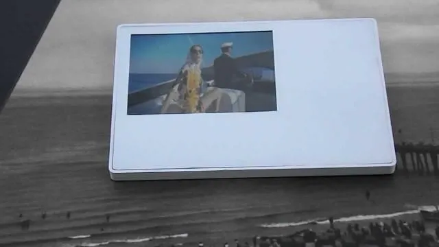 Bild: Business Videokarte im Scheckkartenformat