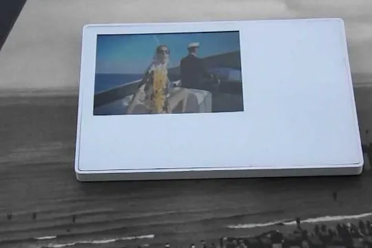Bild: Business Videokarte im Scheckkartenformat