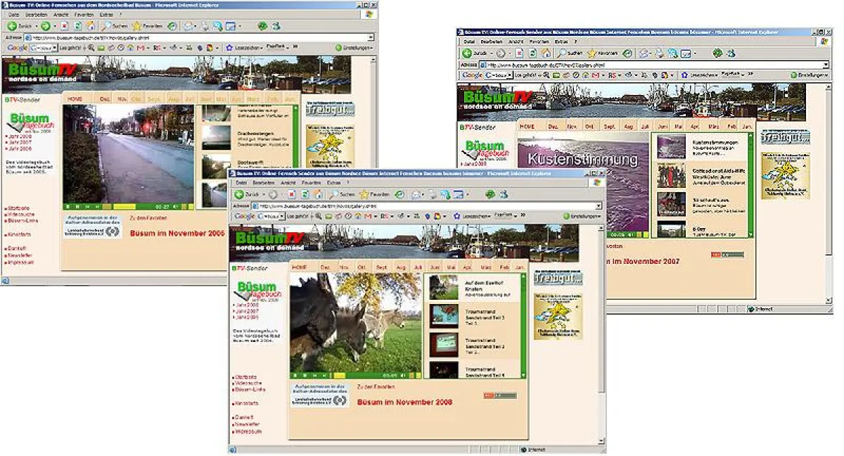 Seit 2 Jahren dabei: Büsum-TV