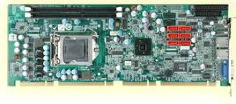 Bild: PCIE-Q57 – PICMG 1.3 Full-size CPU Board mit bis zu 8GB Speicher