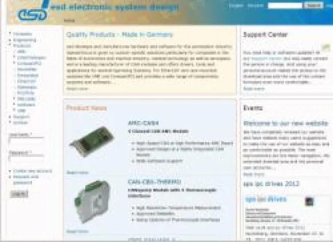 Bild: esd gmbh mit neuem Webauftritt