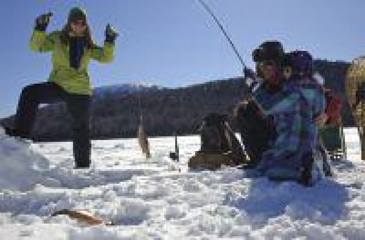 Eisfischen, Bildnachweis: Tourism New Brunswick